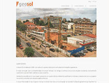 Tablet Screenshot of geosol-fg.com